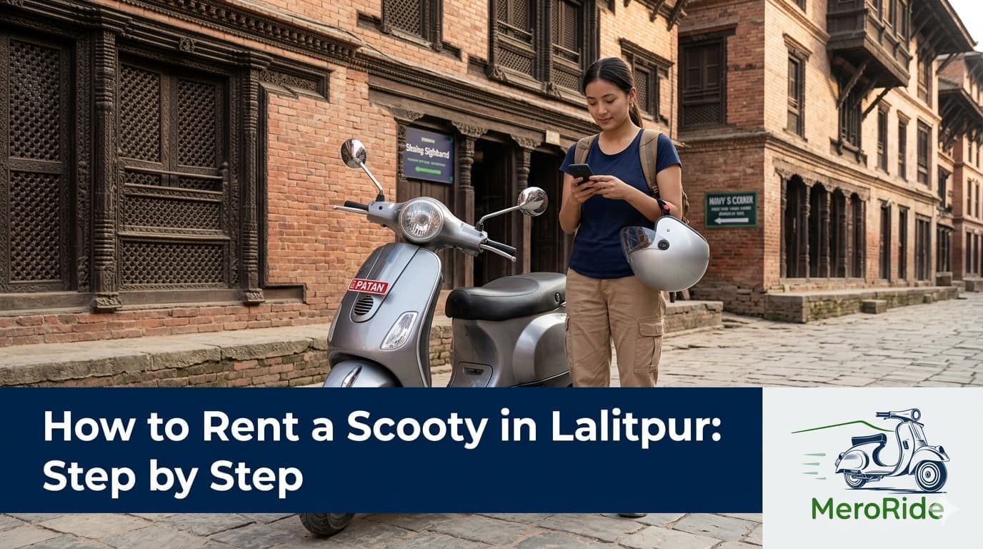 How to Rent a Scooty in Lalitpur: Step by Step